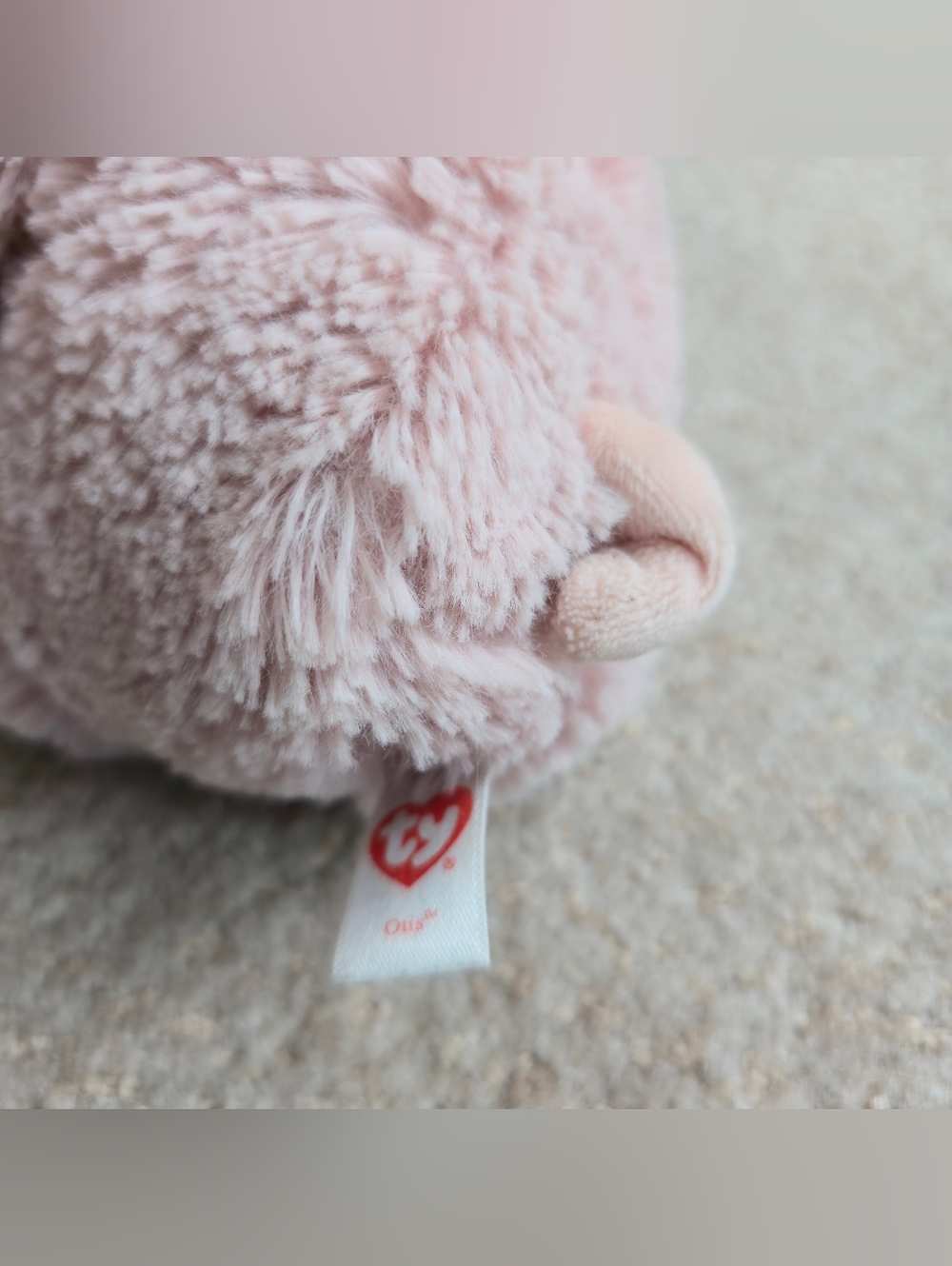 TY Attic Treasures OTIS PIG Plush Bean Bag Stuffed Animal - Picture 6 of 8